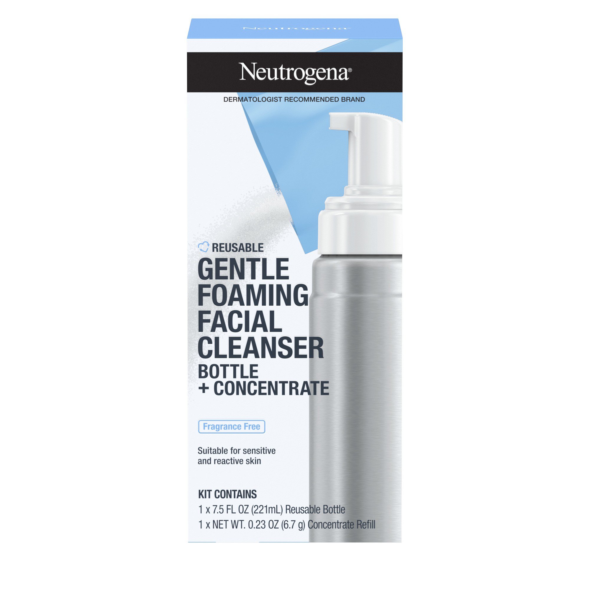 Neutrogena Reusable Gentle Foaming Face Cleanser Starter Kit Shop