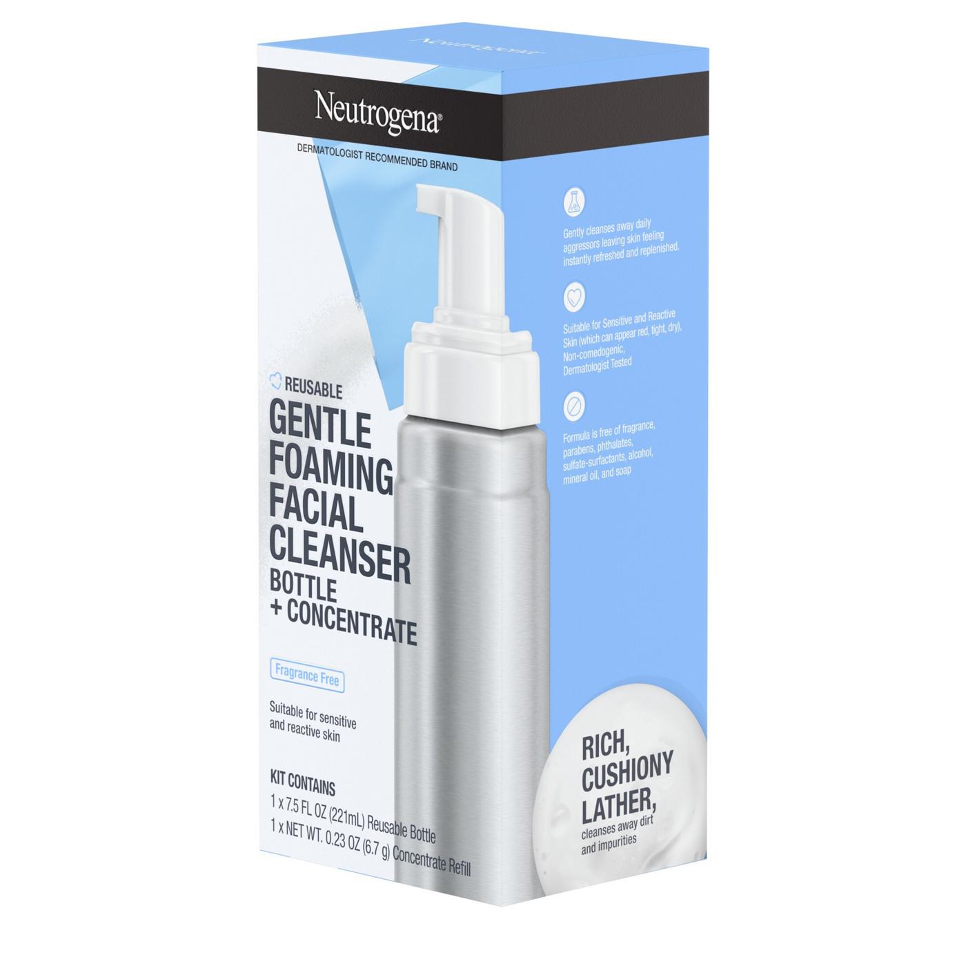 Neutrogena Reusable Gentle Foaming Face Cleanser Starter Kit; image 4 of 7