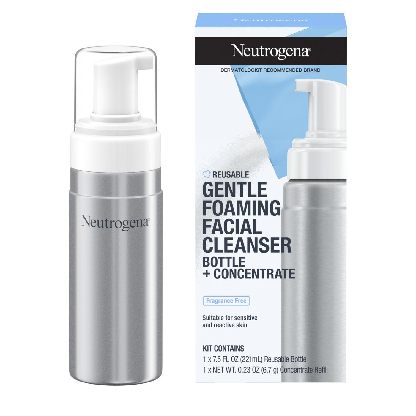 Neutrogena Reusable Gentle Foaming Face Cleanser Starter Kit; image 7 of 7