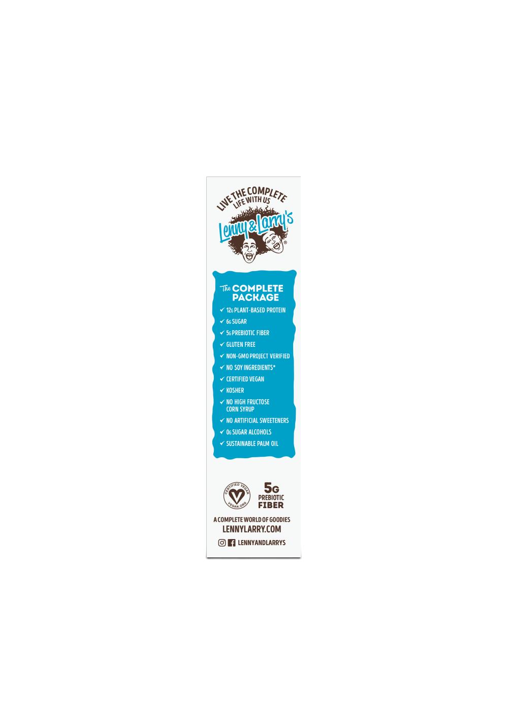 Lenny & Larry's The Complete Cookie-fied 12g Protein Bars - Chocolate Almond Sea Salt; image 2 of 2