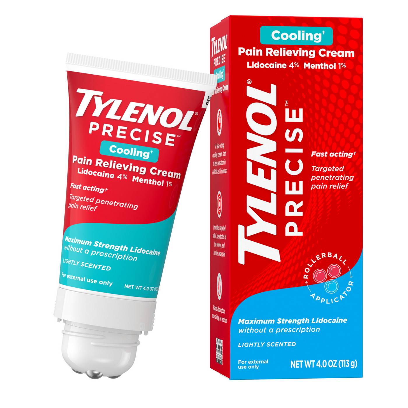 Tylenol Precise Cooling Pain Relieving Cream; image 2 of 6
