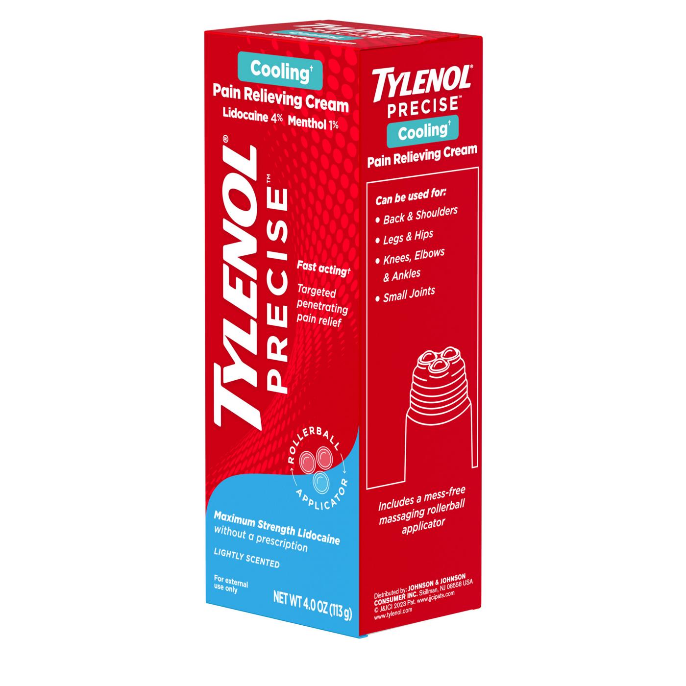 Tylenol Precise Cooling Pain Relieving Cream; image 3 of 6