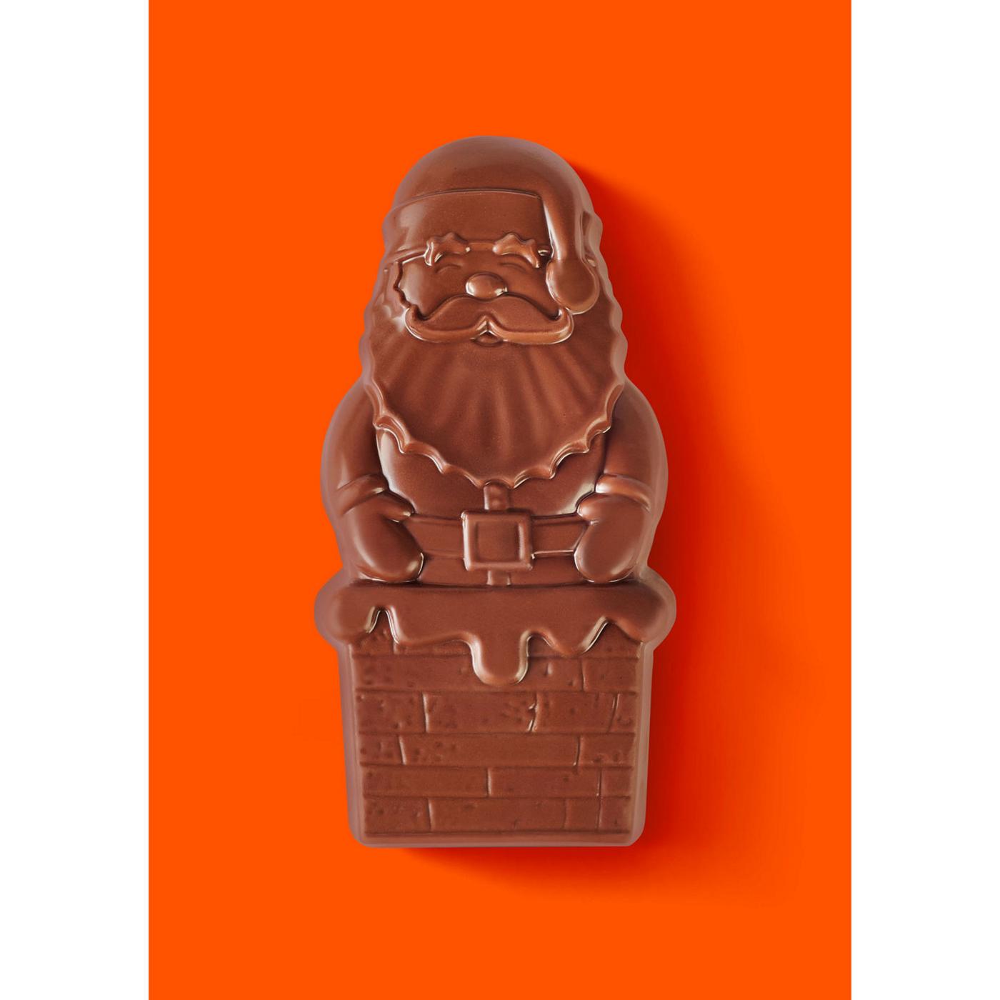 Reese's Milk Chocolate Peanut Butter Santa Christmas Candy; image 4 of 7