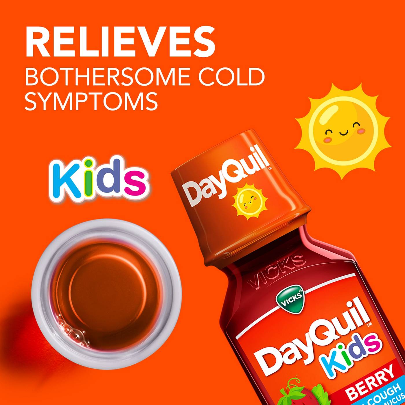 Vicks DayQuil Kids Cold & Cough + Mucus - Berry; image 10 of 11