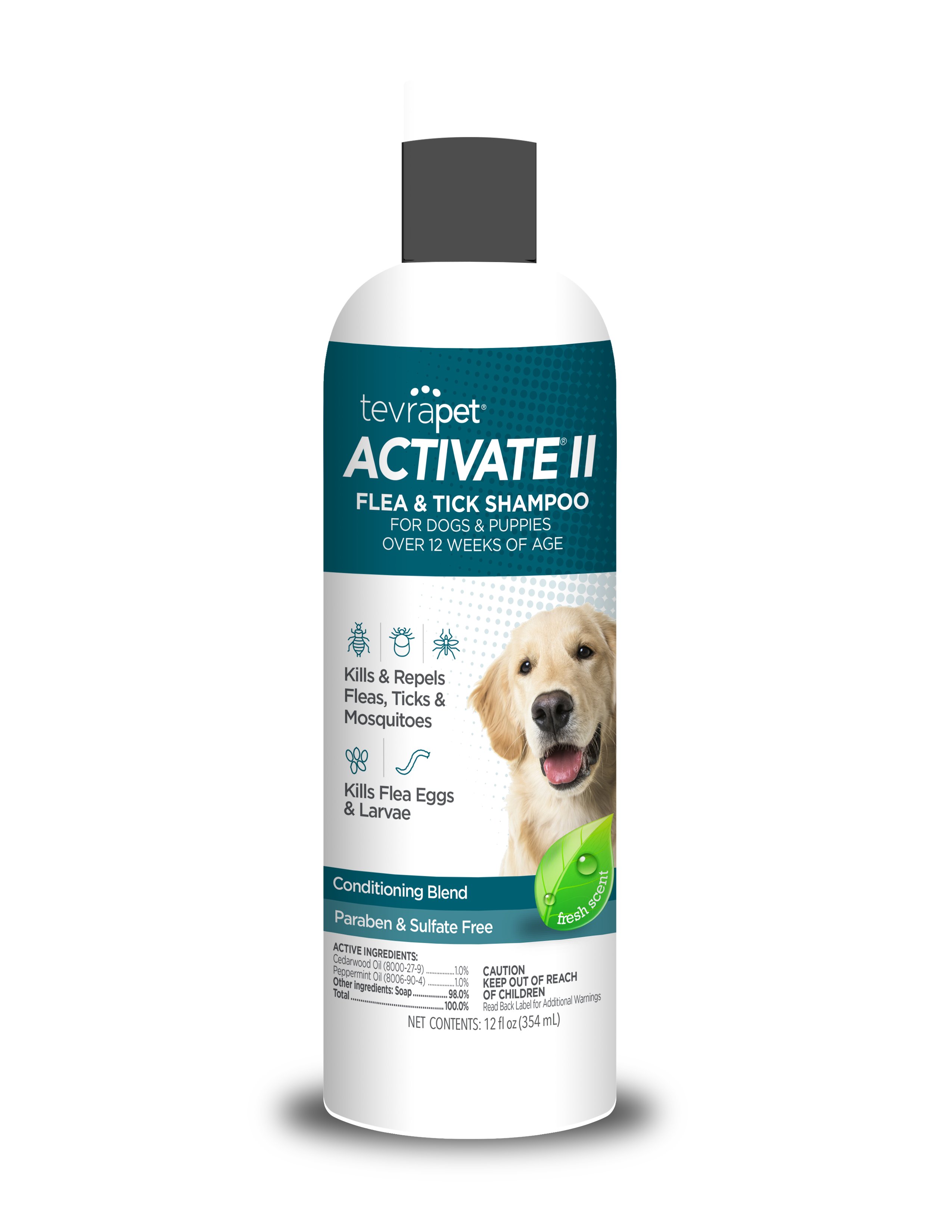 Tevra Pet Activate II Flea Tick Dog Shampoo Shop Flea Tick