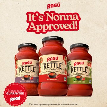 Ragu Kettle Cooked Marinara Sauce, 24 oz