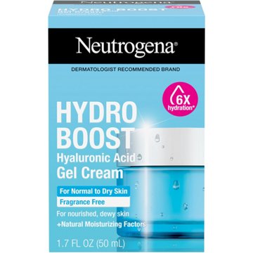 Neutrogena Hydro Boost Gel Cream Moisturizer with Hyaluronic Acid - Fragrance Free, 1.7 oz