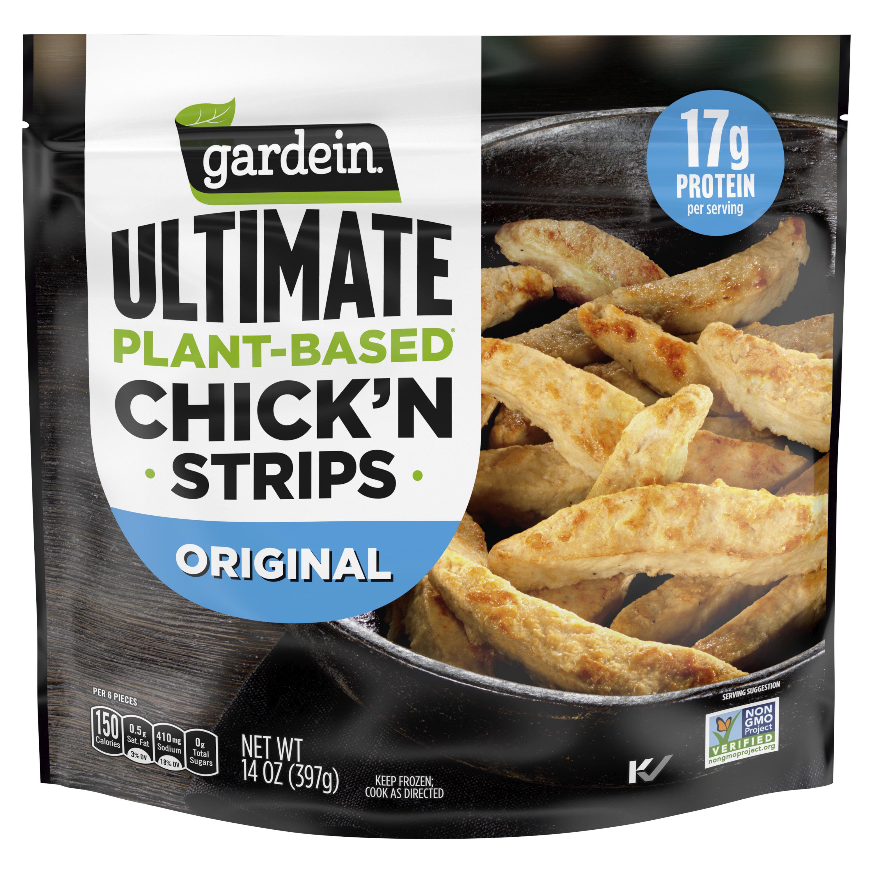 Gardein Ultimate Ultimate Plant-Based Chick'n Strips Original - Shop ...