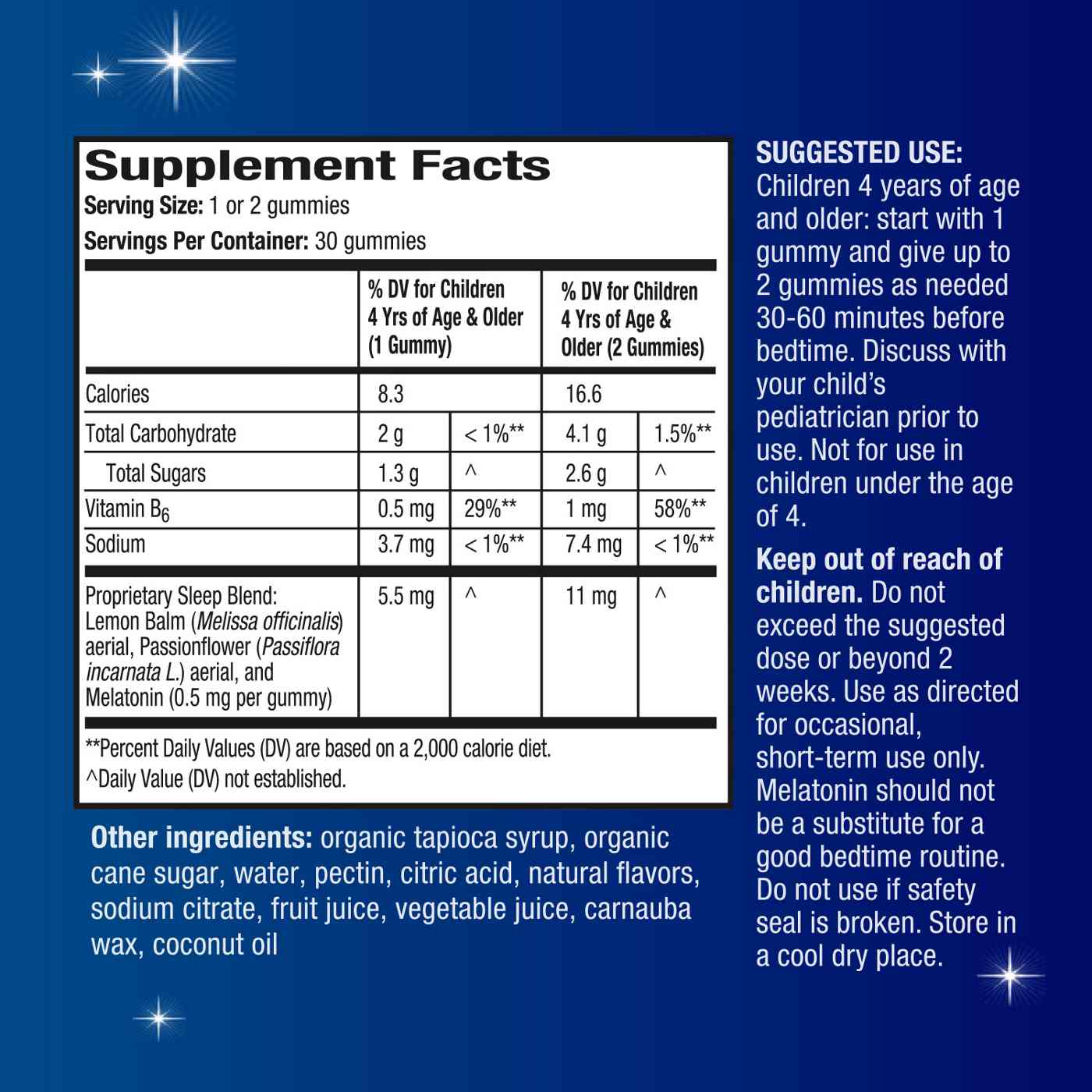 Unisom Kids Simple Slumbers Gummies - Grape; image 6 of 7