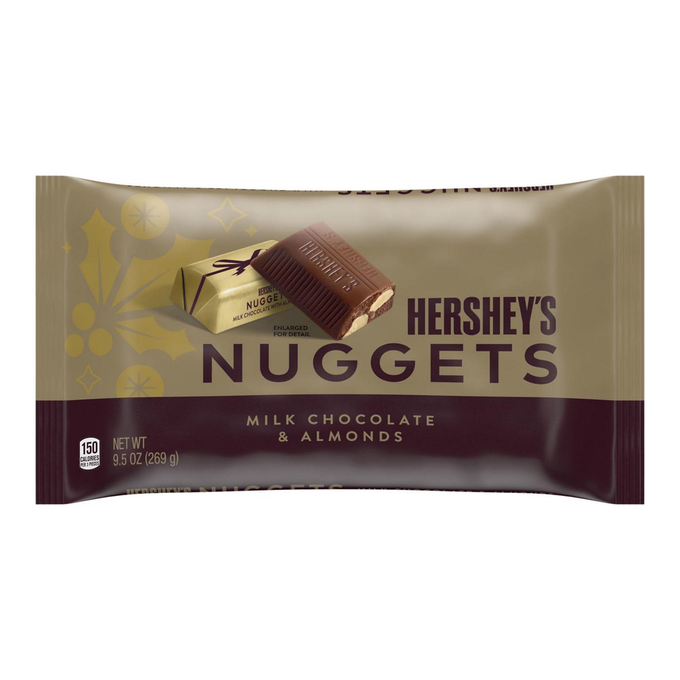 Hershey's Nuggets Milk Chocolate & Almonds Christmas Candy; image 1 of 7