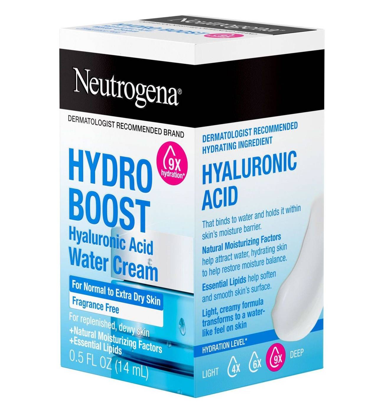 Neutrogena Hydro Boost Water Cream - Fragrance Free; image 8 of 8