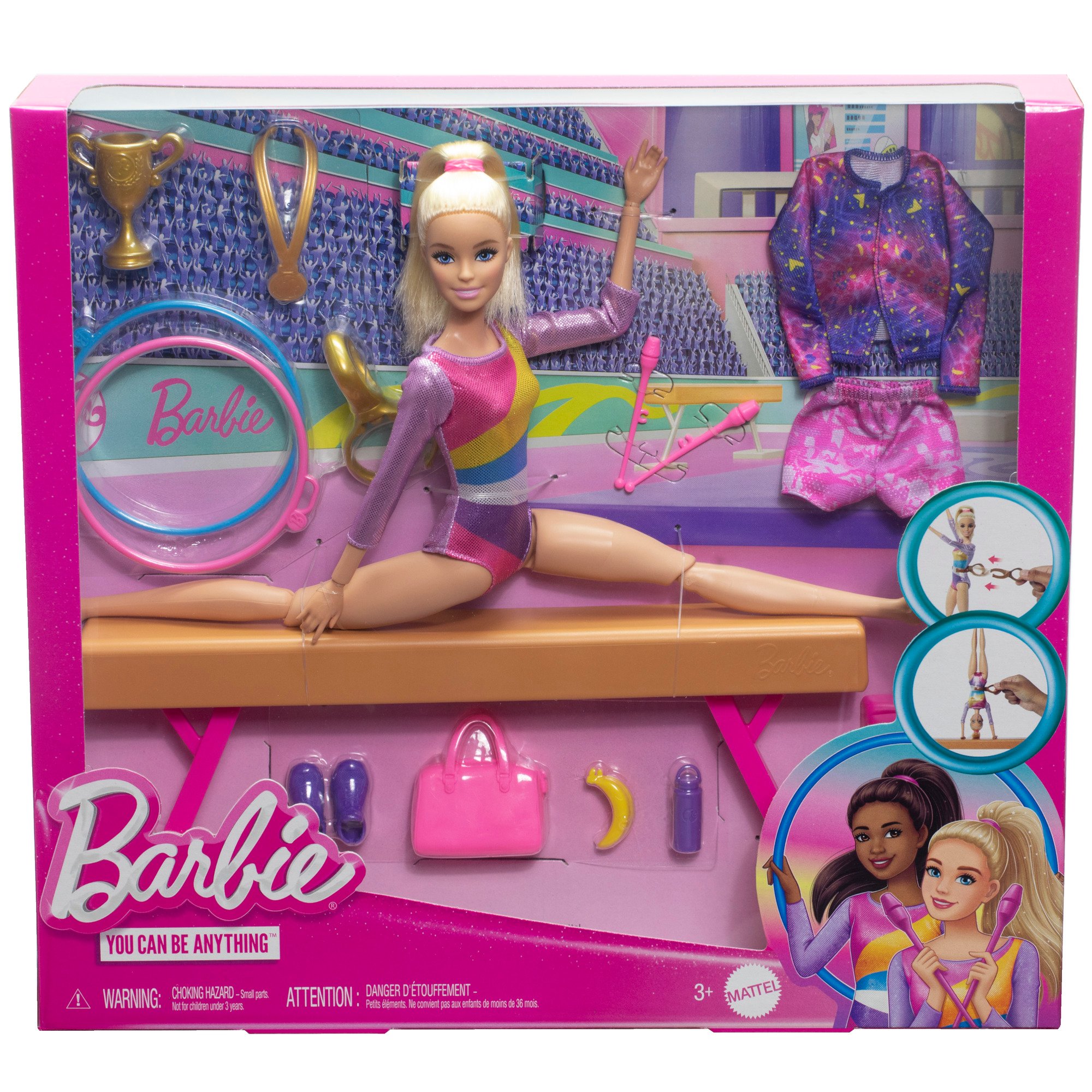 Barbie Gymnastics Doll And Playset - The Toy Box Hanover