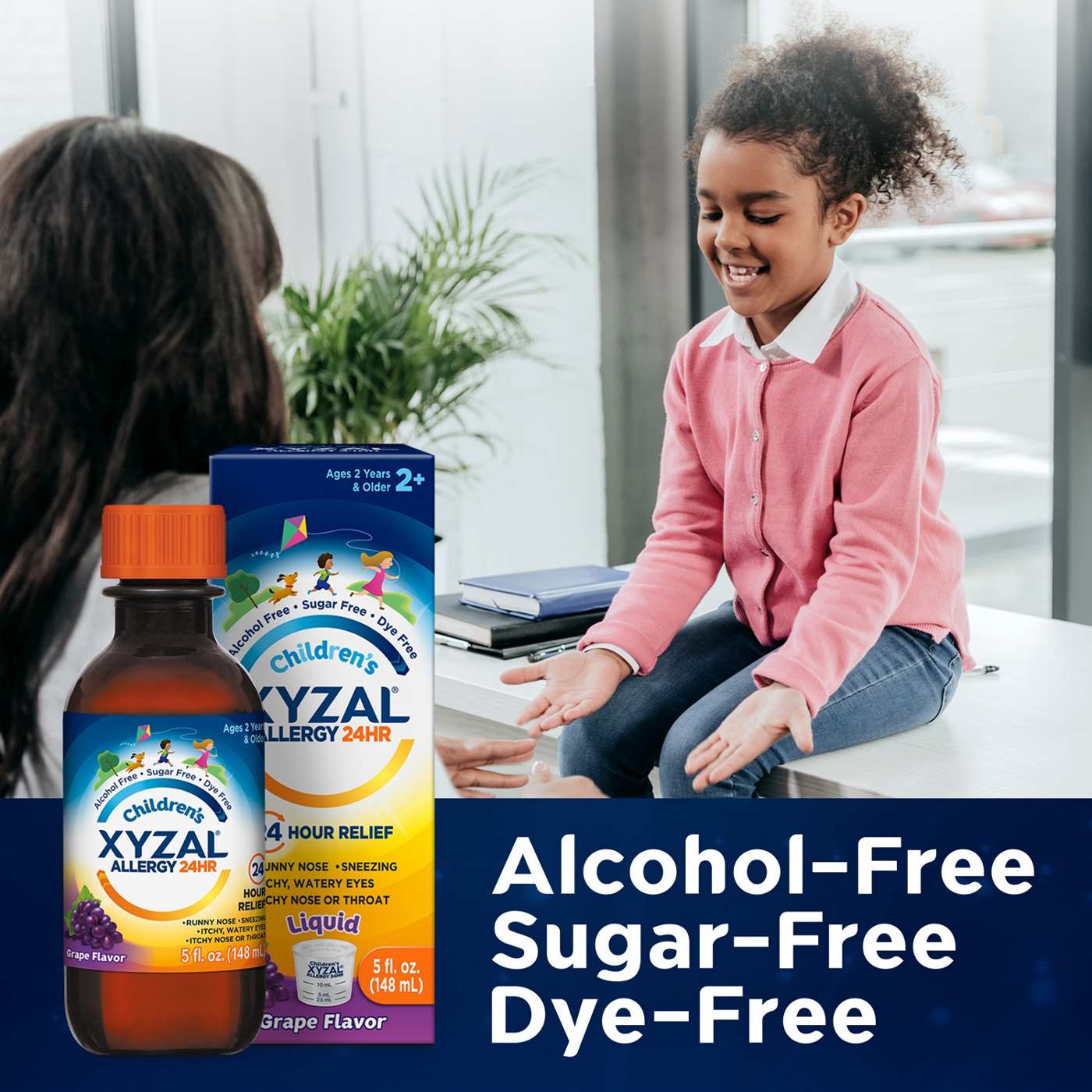 Xyzal Children's Allergy Relief 24 Hour - Grape; image 6 of 11