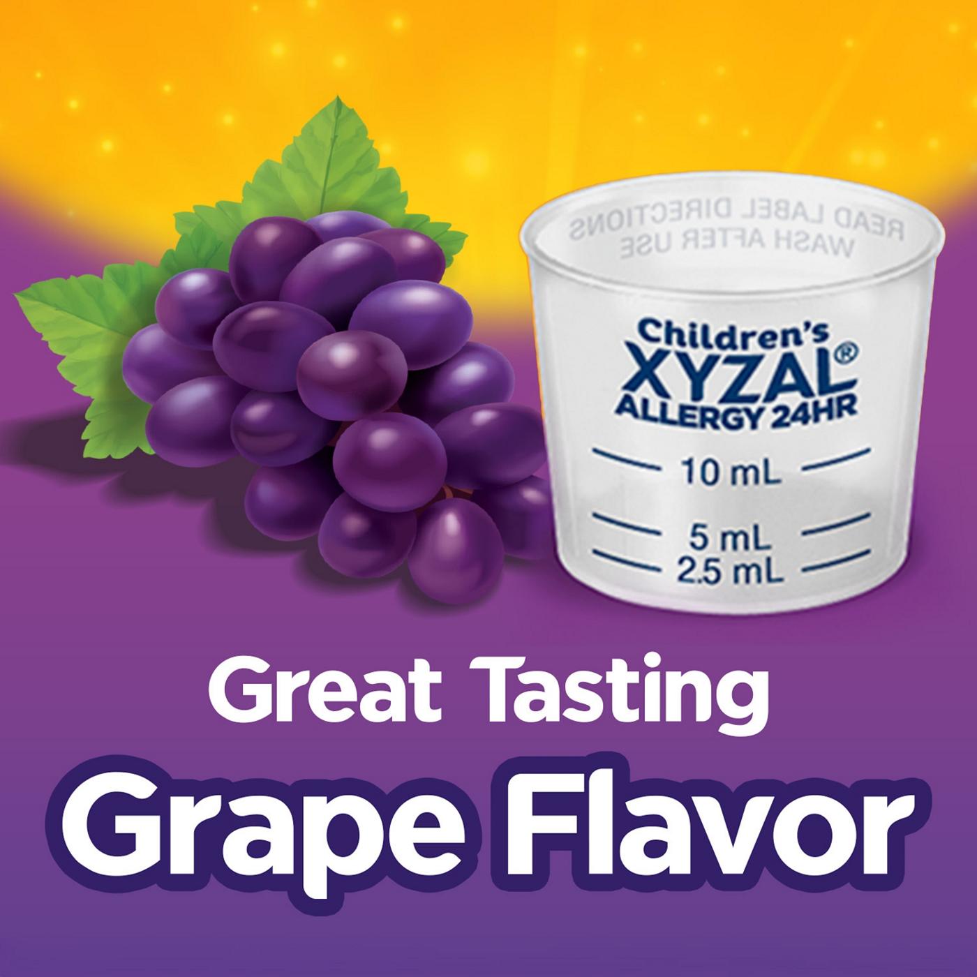 Xyzal Children's Allergy Relief 24 Hour - Grape; image 8 of 11