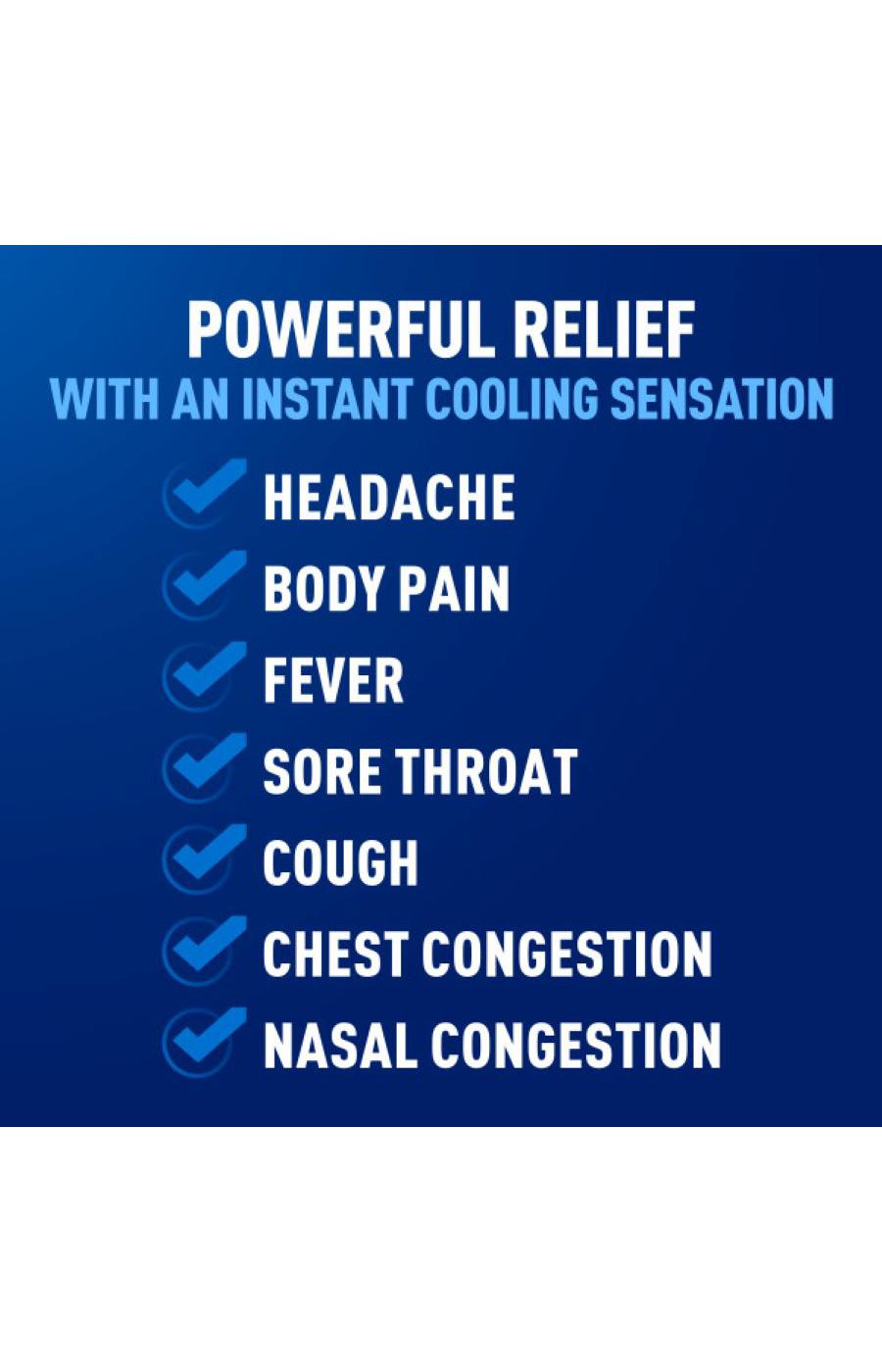 Mucinex Fast Max Kickstart, All in One Cold and Flu Medicine; image 2 of 2