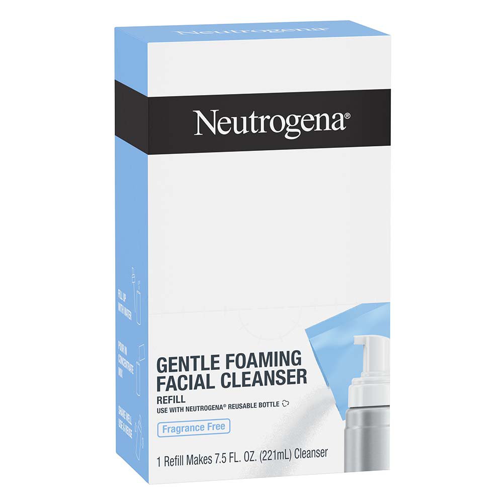 Neutrogena Gentle Foaming Facial Cleanser Refill - Shop Facial ...