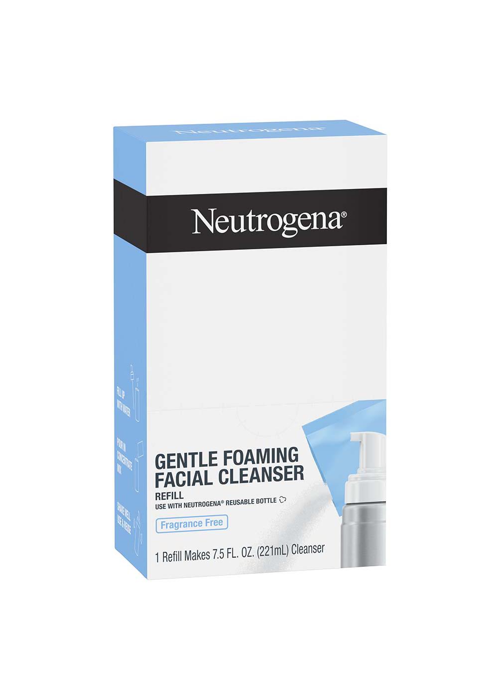 Neutrogena Gentle Foaming Facial Cleanser Concentrate Refill; image 1 of 6