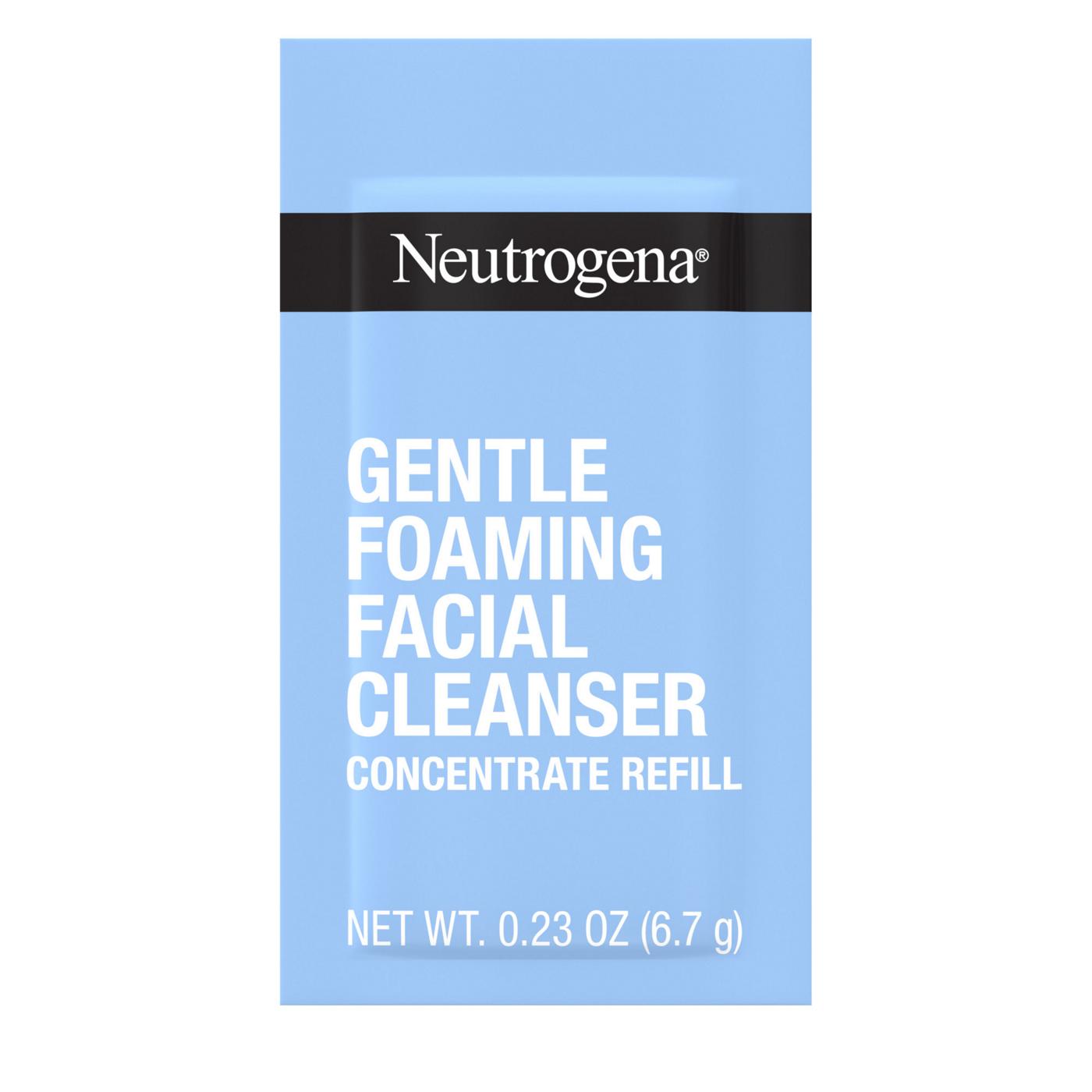 Neutrogena Gentle Foaming Facial Cleanser Concentrate Refill; image 2 of 6