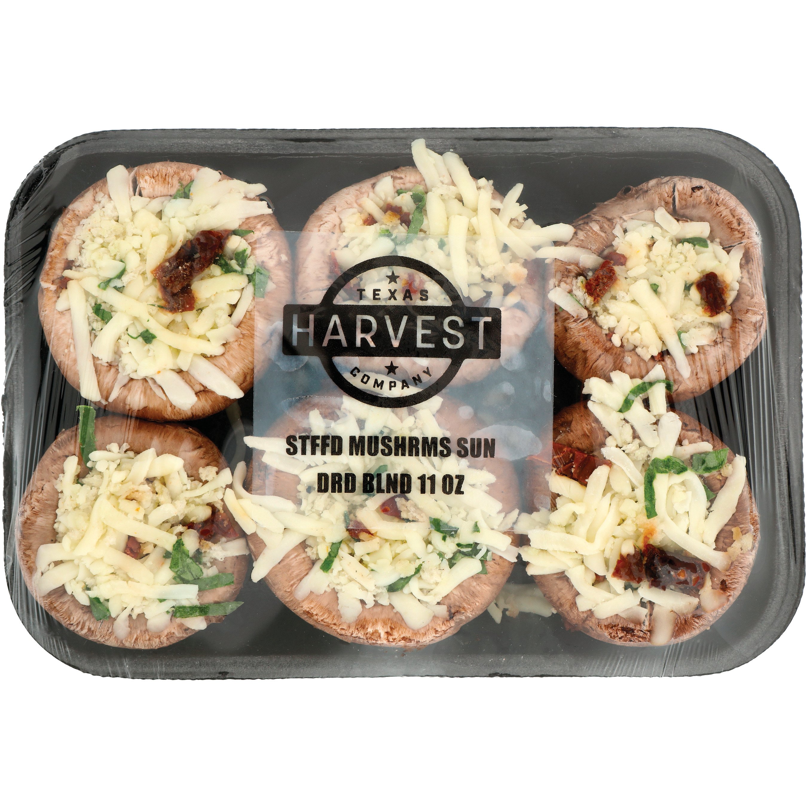 Texas Harvest Fresh Sun Dried Blend Stuffed Mushrooms Shop Mushrooms