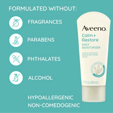 Aveeno Calm + Restore Daily Moisturizer SPF30