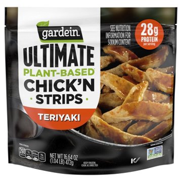 Gardein Ultimate Plant-Based Teriyaki Chick'n Strips, 16.64 oz