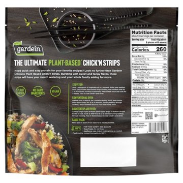 Gardein Ultimate Plant-Based Teriyaki Chick'n Strips, 16.64 oz
