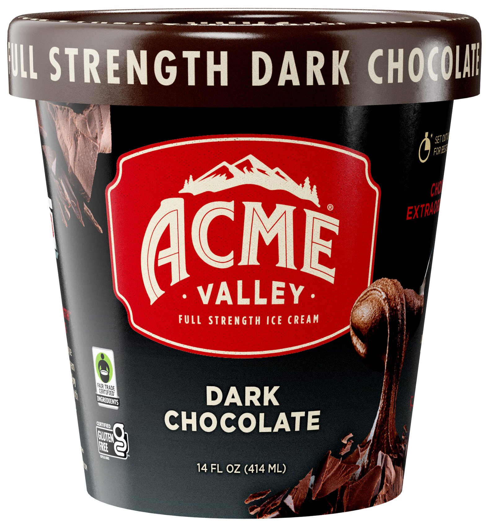 Acme Valley Dark Chocolate Ice Cream, 14 oz | Central Market