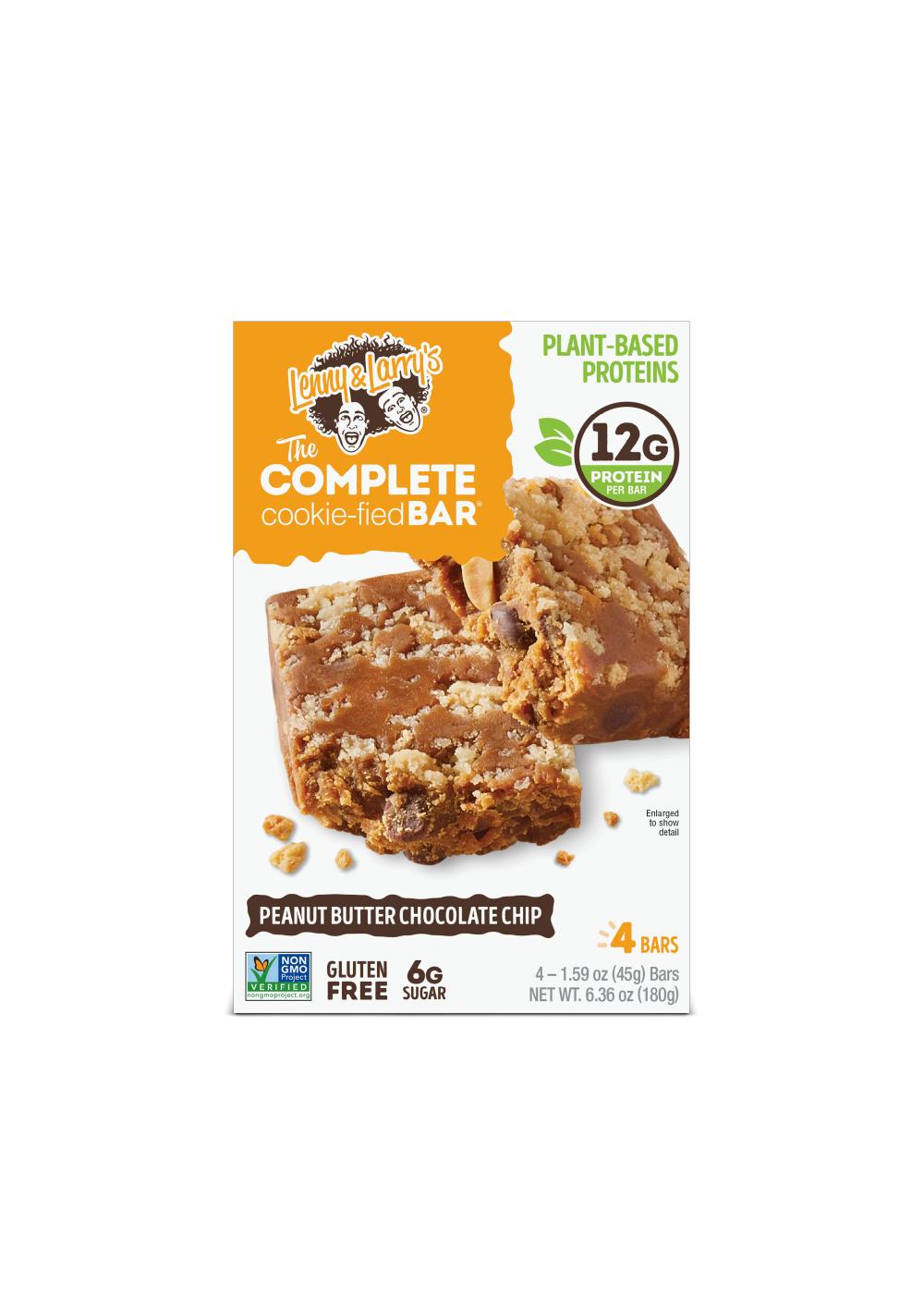 Lenny & Larry's The Complete Cookie-fied 12g Protein Bar - Peanut Butter; image 1 of 3