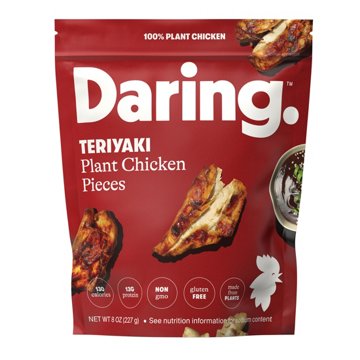 Daring Teriyaki Plant Chicken Pieces, 8 oz