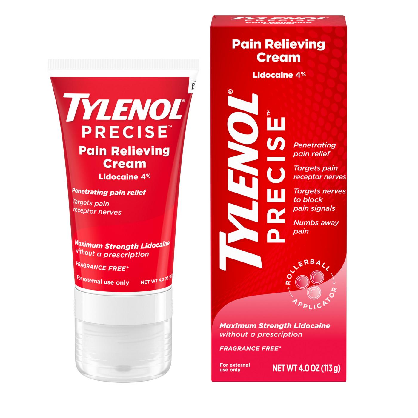 Tylenol Precise Pain Relieving Cream; image 2 of 6