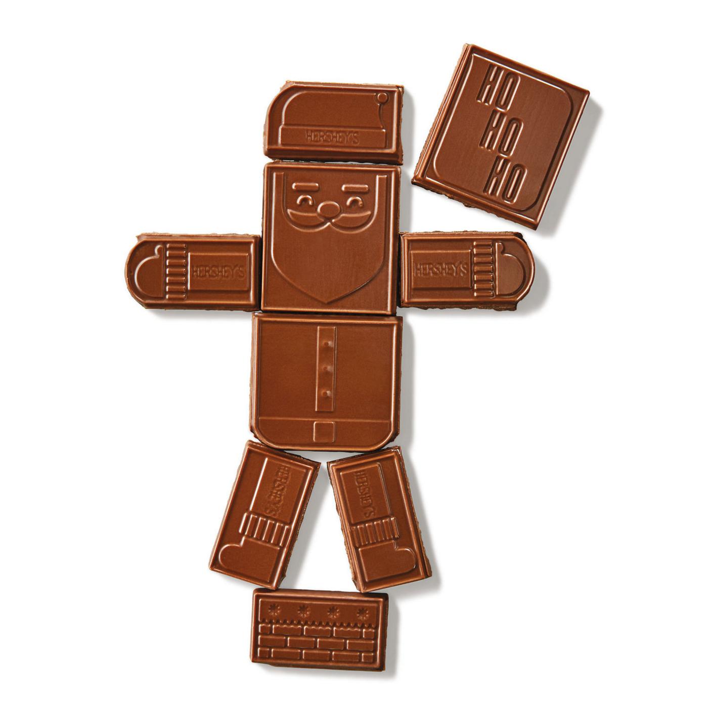 Hershey's Milk Chocolate Build-A-Santa Christmas Candy; image 2 of 7