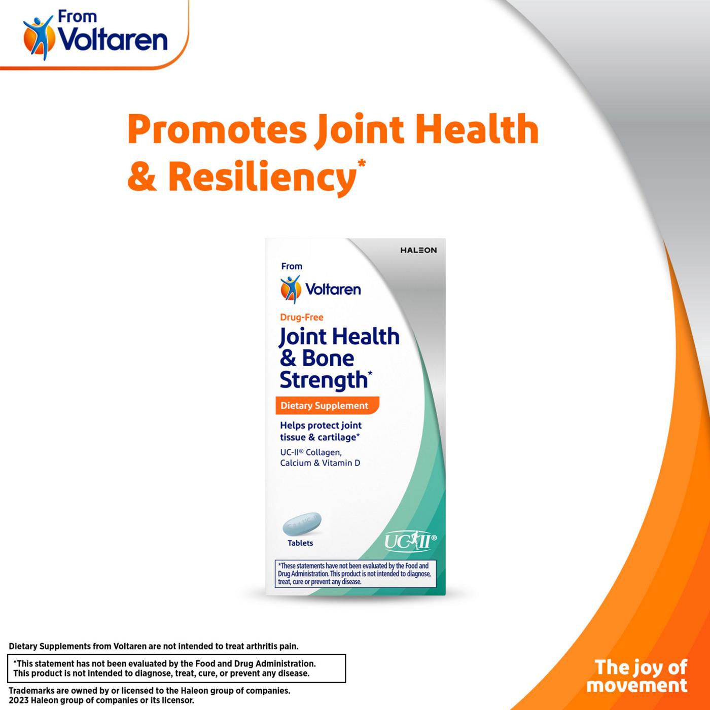 Voltaren Joint Health & Bone Strength Tablets; image 5 of 6