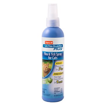 Hartz Ultraguard Plus Flea & Tick Spray for Cats, 8 oz
