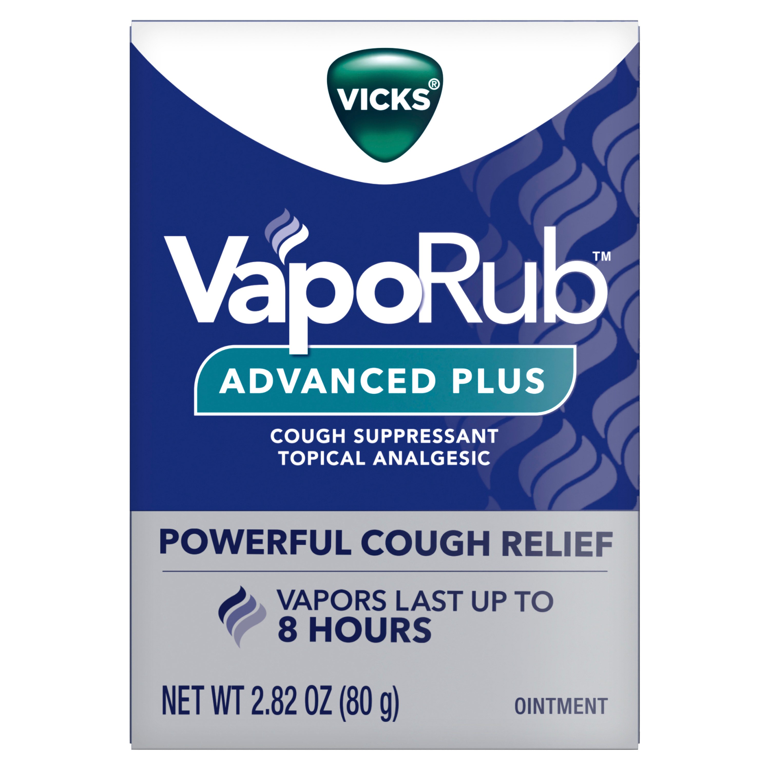 Vicks VapoRub Advanced Plus Cough Suppressant Shop Cough, cold & flu