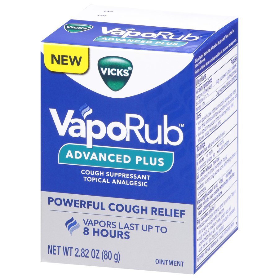 Vicks VapoRub Advanced Plus Cough Suppressant - Shop Cough, Cold & Flu ...