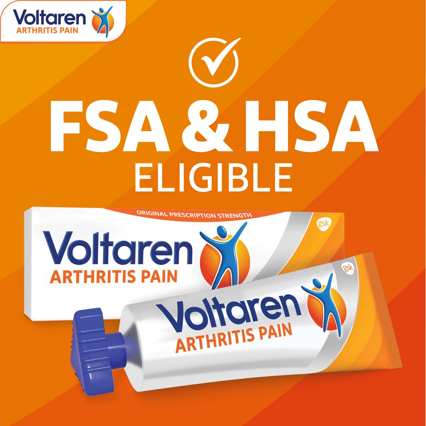 Voltaren Arthritis Pain Gel Twin Pack; image 4 of 6