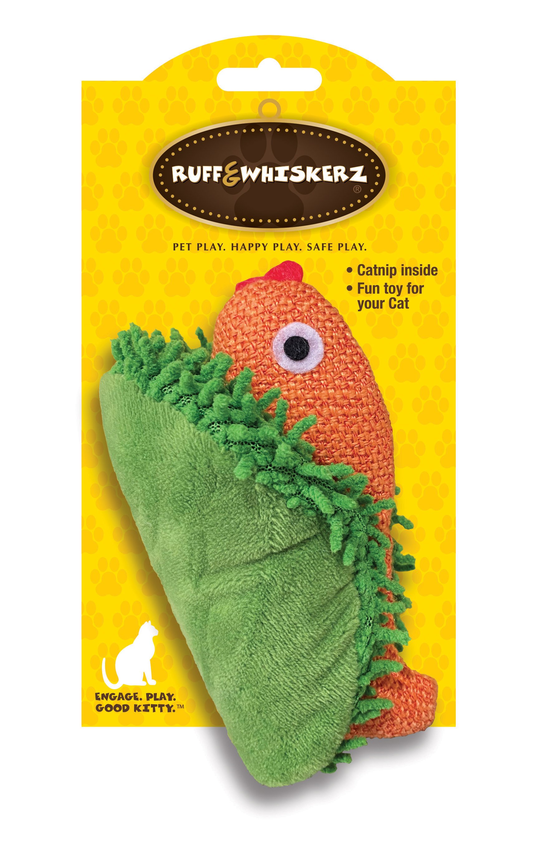 Fish taco cat store toy