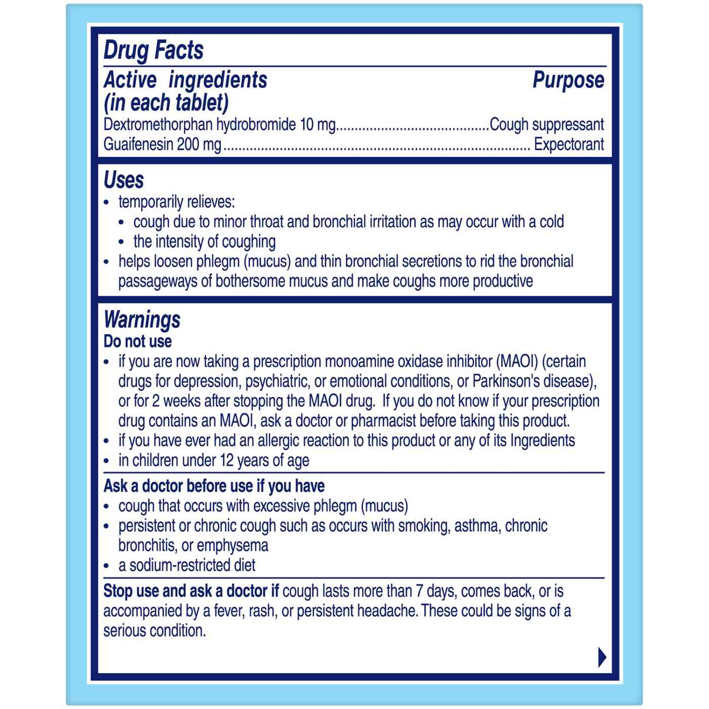 Alka-Seltzer Plus Cough & Chest Congestion; image 5 of 7