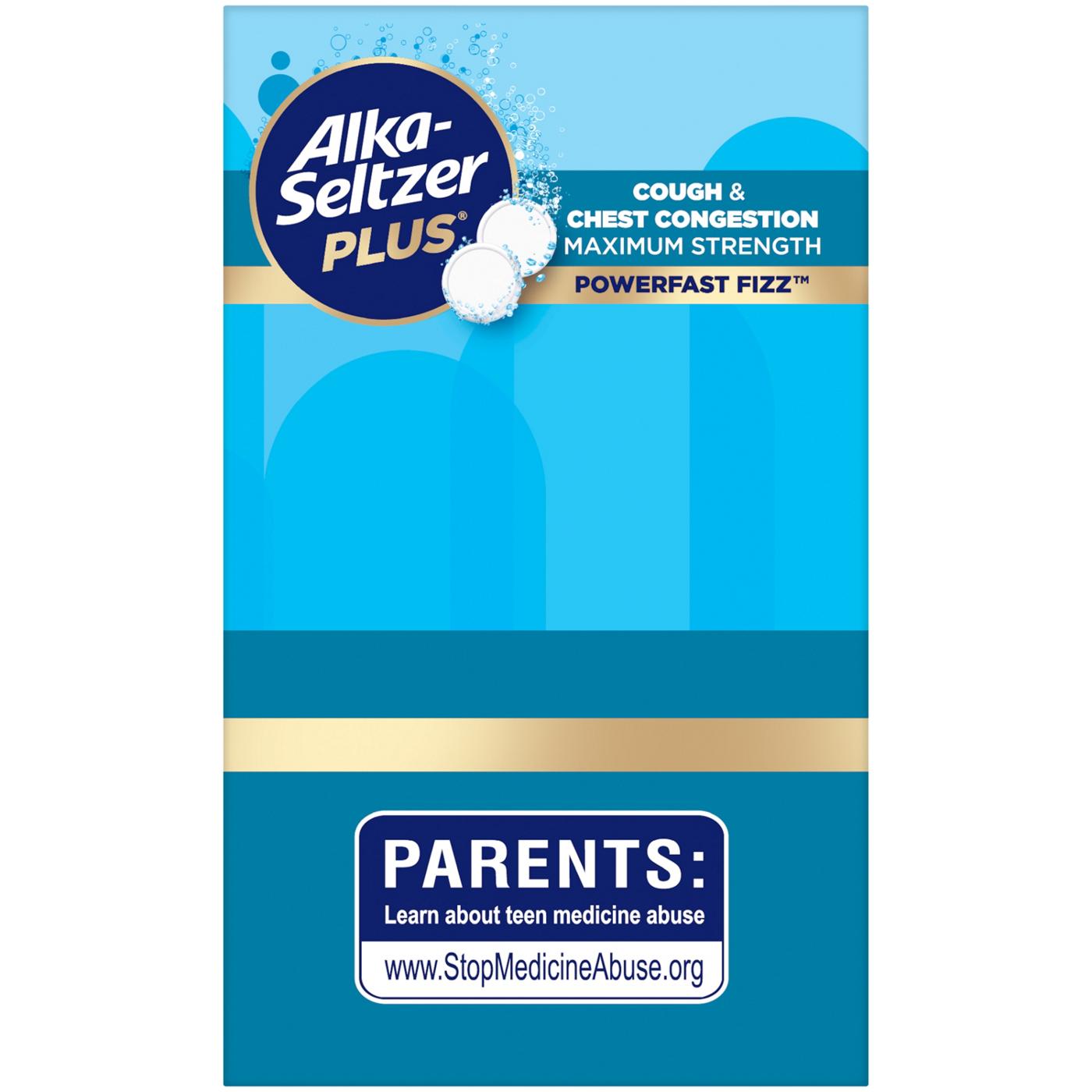 Alka-Seltzer Plus Cough & Chest Congestion; image 6 of 7