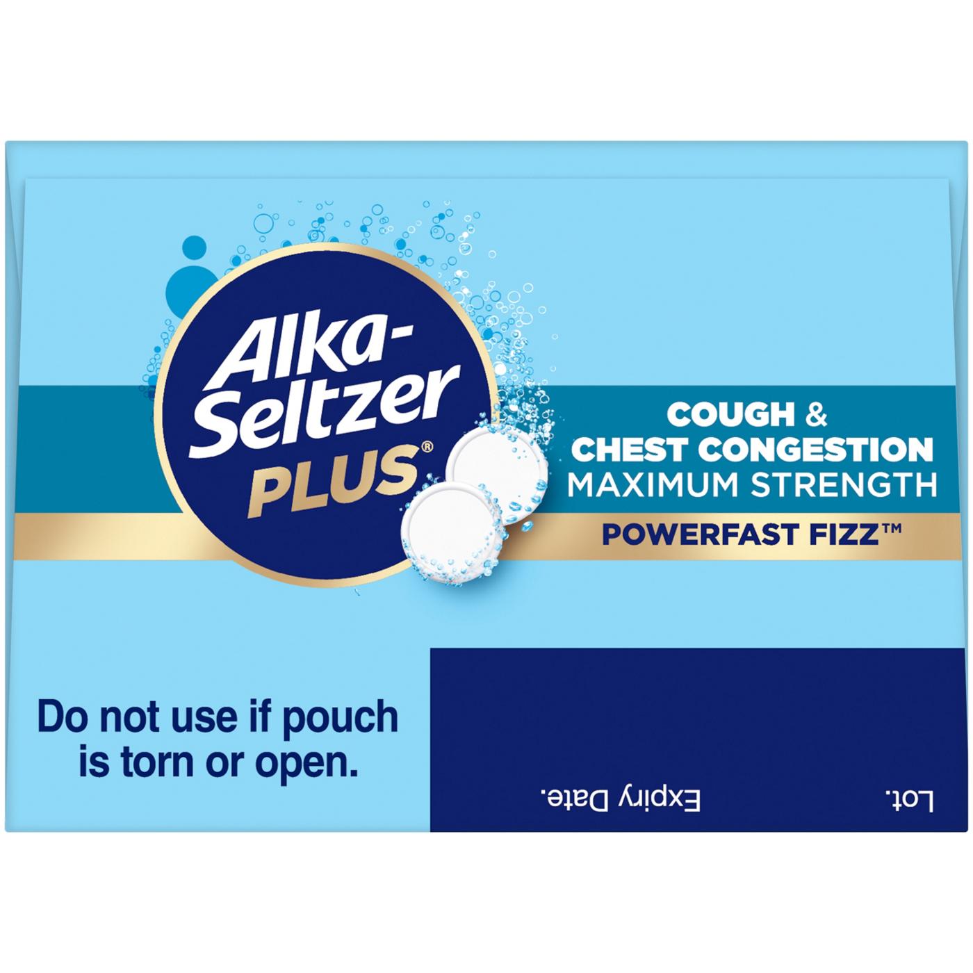 Alka-Seltzer Plus Cough & Chest Congestion; image 7 of 7