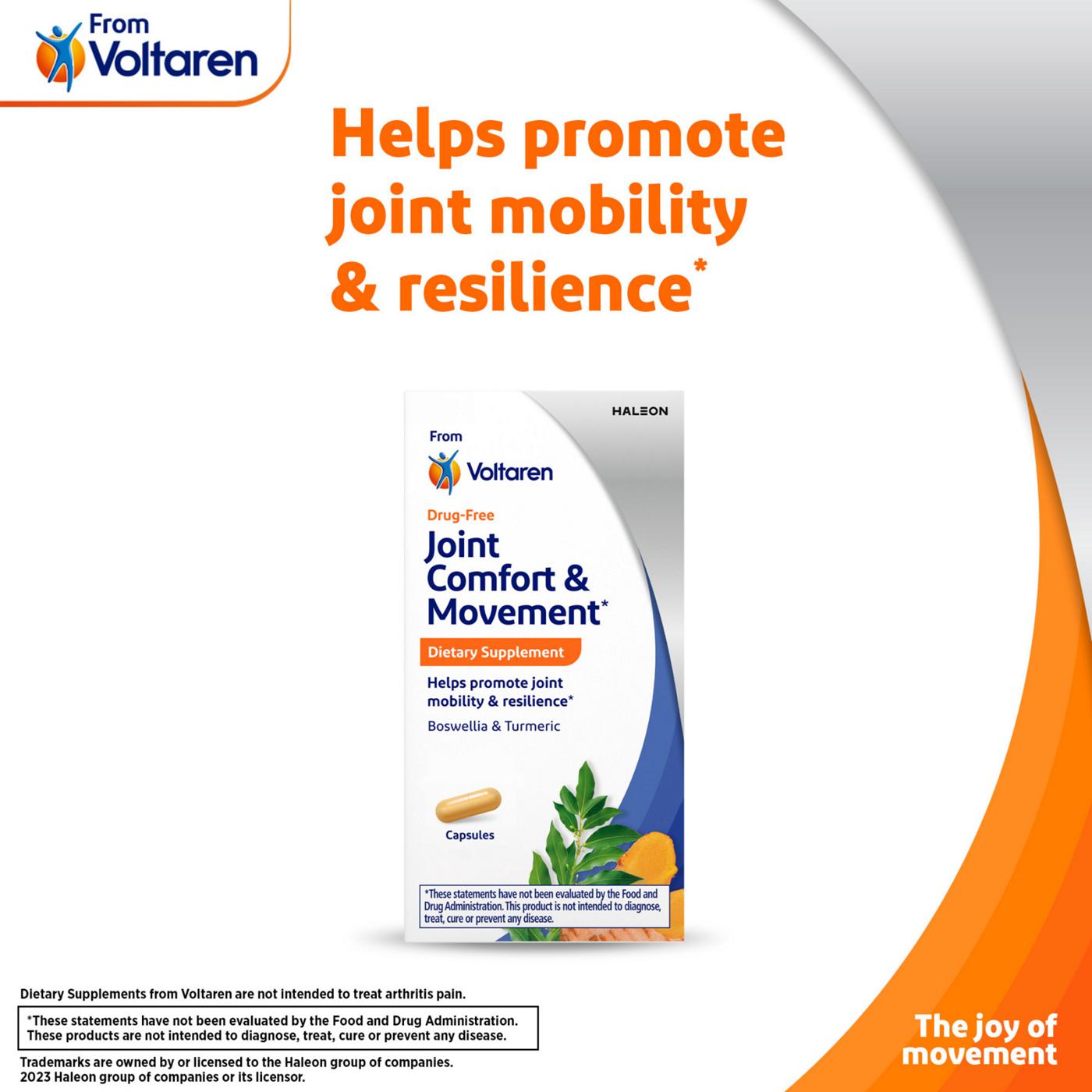 Voltaren Joint Comfort & Movement Capsules; image 2 of 6