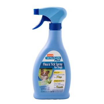 Hartz Ultraguard Plus Flea & Tick Spray for Dogs, 16 oz