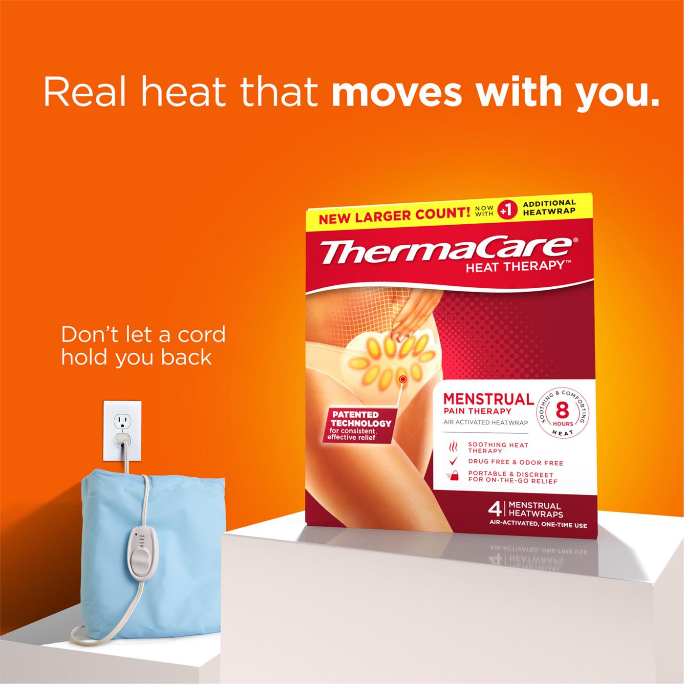 Thermacare Heatwraps, Menstrual, Pain Therapy
