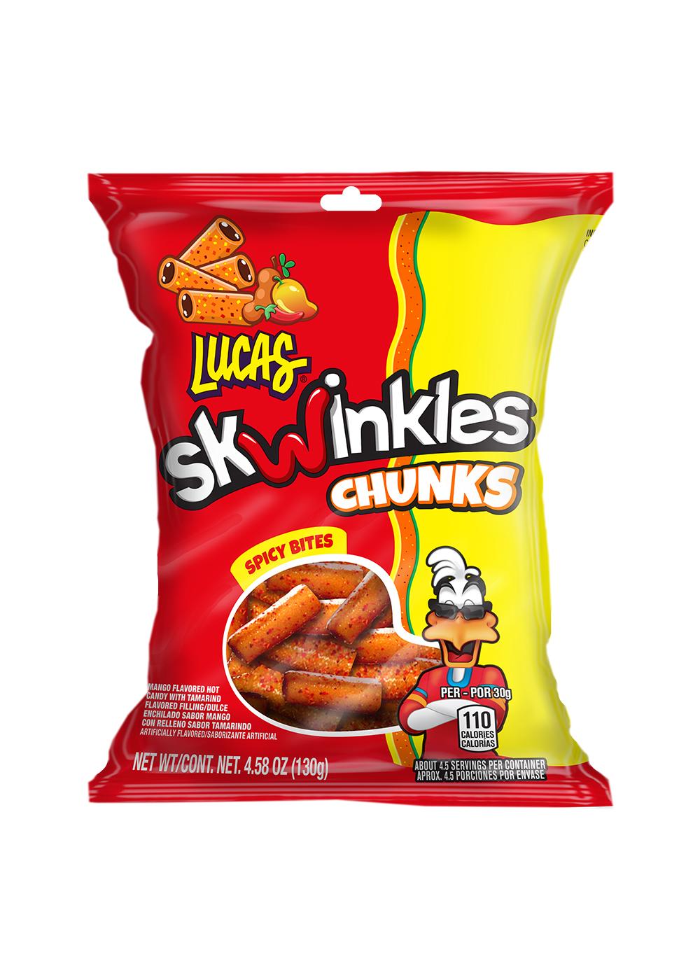 Lucas Skwinkles Chunks Spicy Bites; image 1 of 2