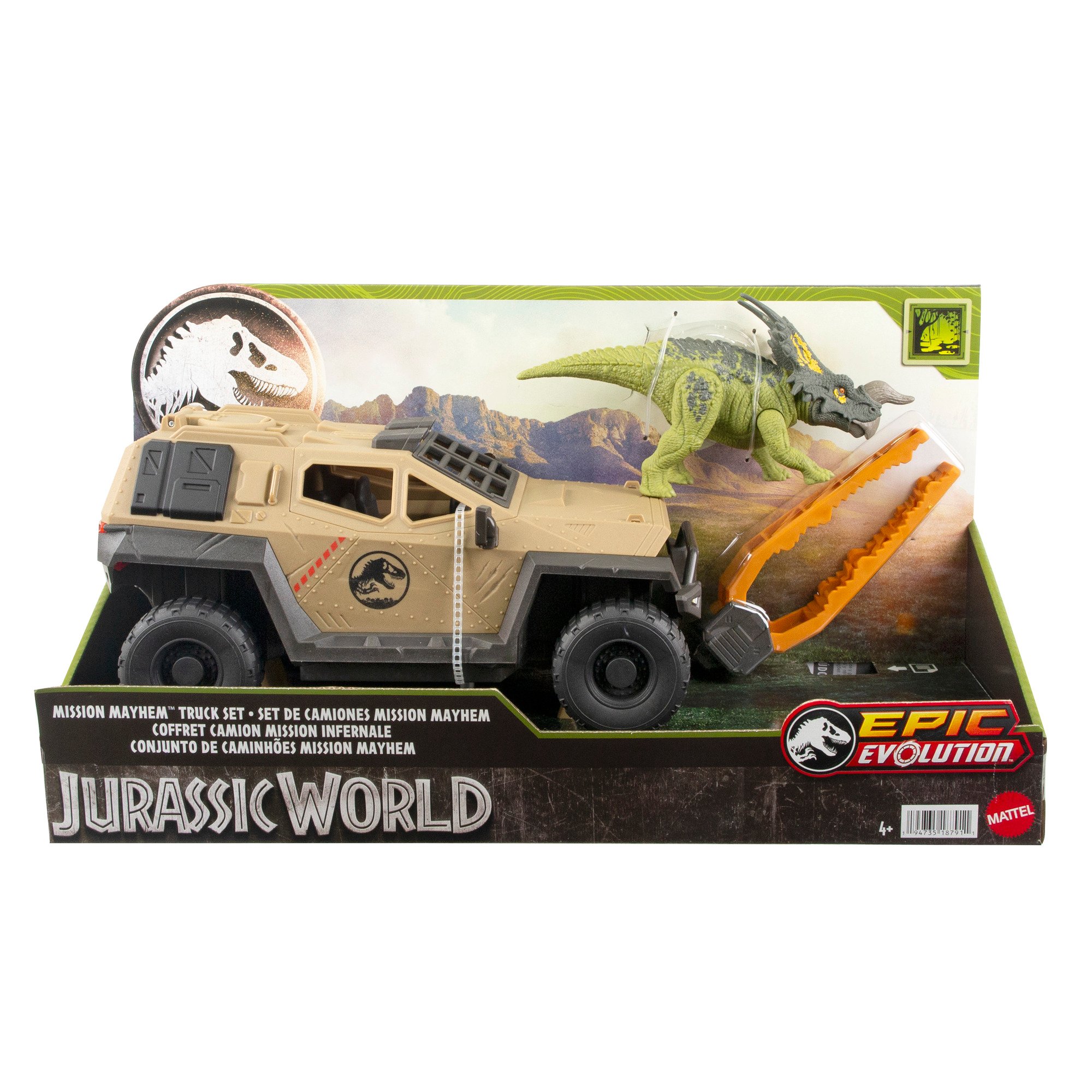 Jurassic World Mission Mayhem Truck Set Shop Toy vehicles at HEB
