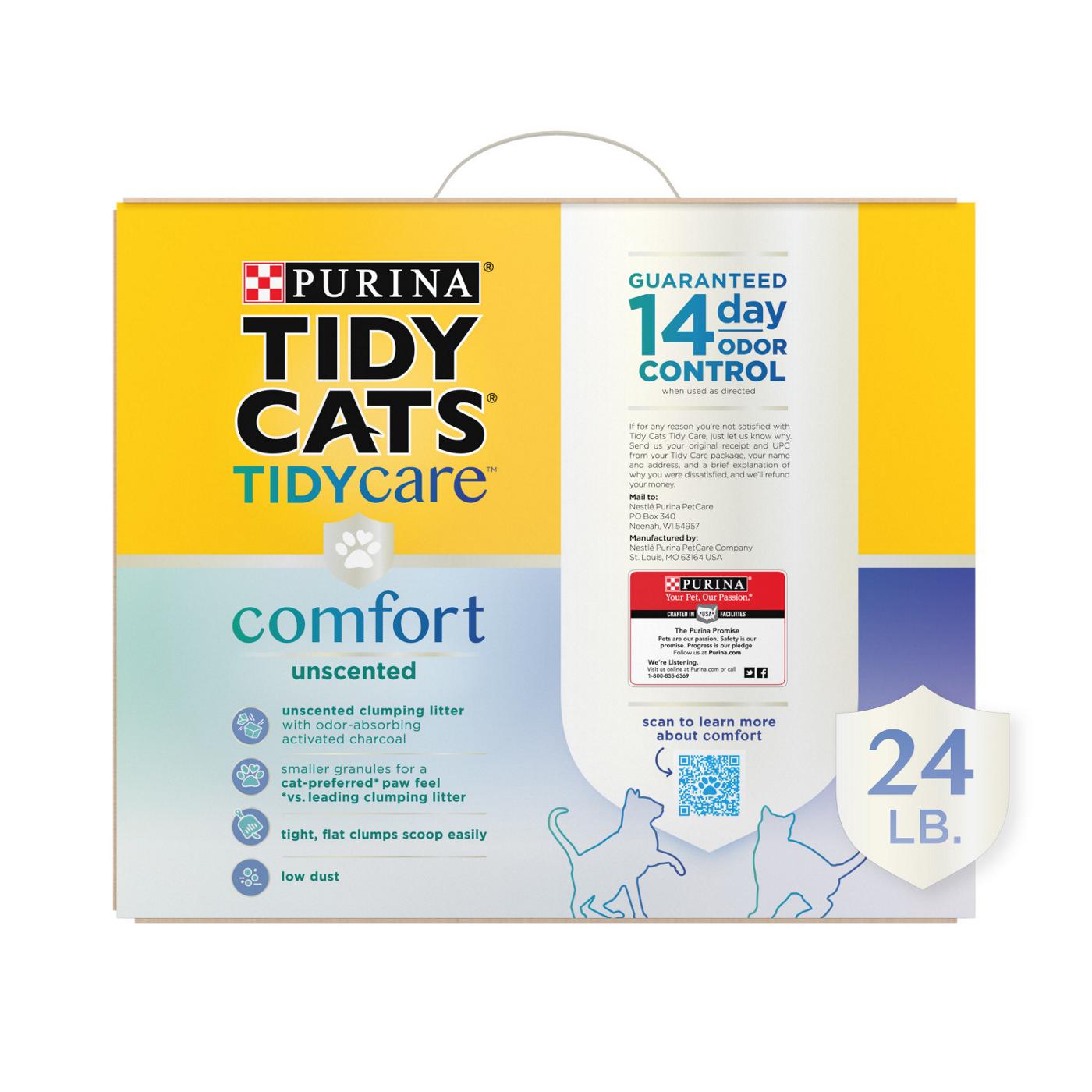 Tidy Cats Purina Tidy Cats Tidy Care Comfort Unscented Clumping Cat Litter Odor Control Low Dust Formula; image 2 of 2