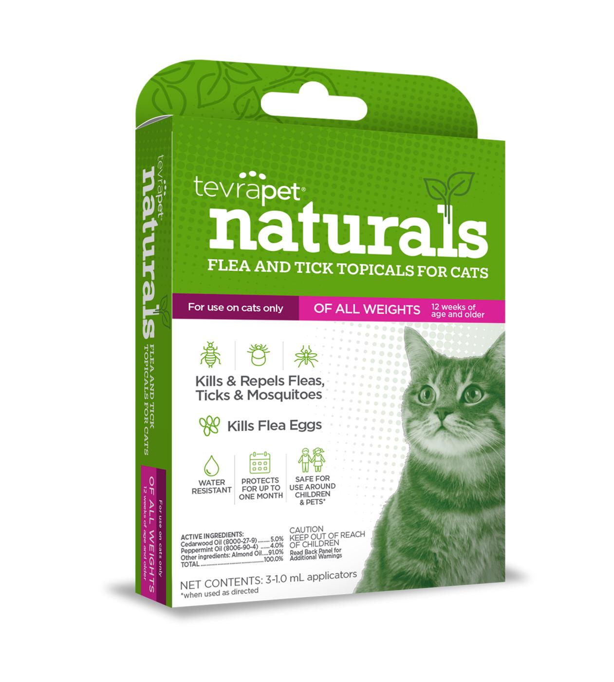 Tevra Pet Naturals Flea & Tick Topical for Cats; image 1 of 2