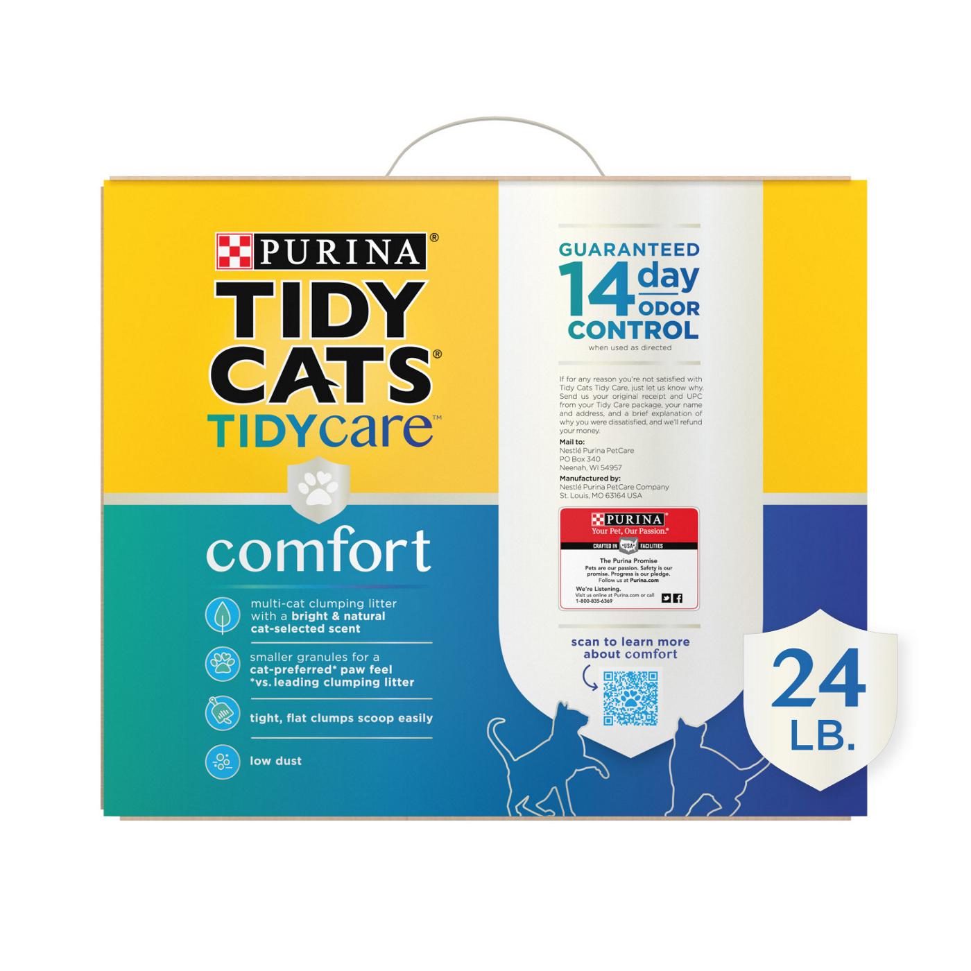 Tidy Cats Purina Tidy Cats Tidy Care Comfort Scented Clumping Cat Litter Odor Control Low Dust Formula; image 2 of 2