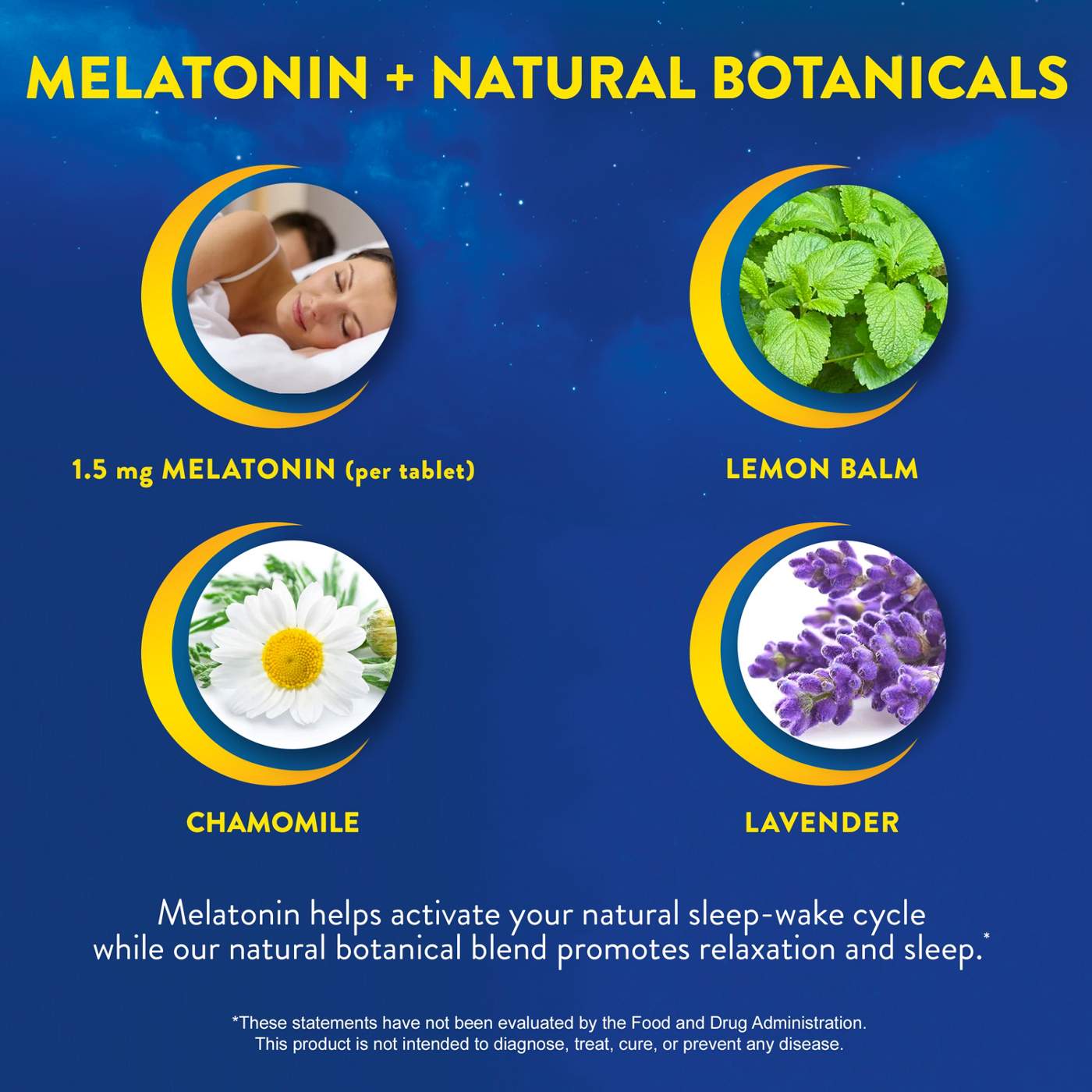MidNite Back To Sleep 1.5 mg Melatonin Sleep Aid Quick Melt Tablets - Cherry; image 3 of 3