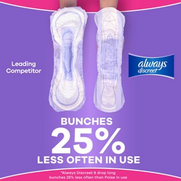 Always Discreet Ultimate Extra Protect Incontinence Pads, 26 ct